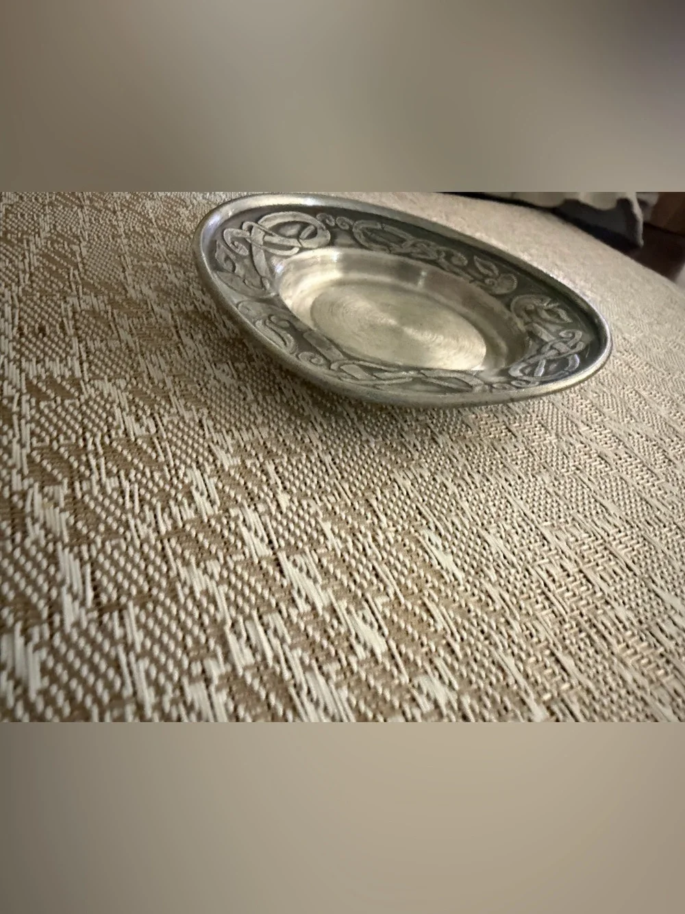 Pewter dish Norway